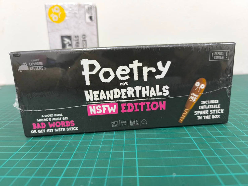 Load image into Gallery viewer, POETRY FOR NEANDERTHALS NSFW EN