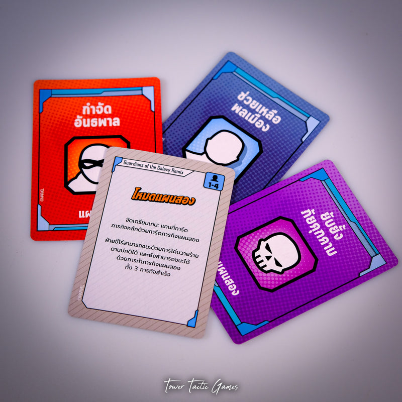 Load image into Gallery viewer, MARVEL UNITED: GUARDIANS OF THE GALAXY REMIX รวมทีมนักสู้ กู้จักรวาล TH