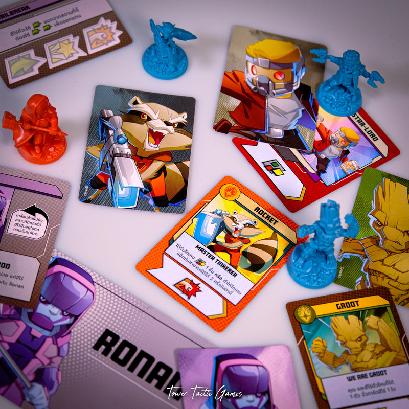 Load image into Gallery viewer, MARVEL UNITED: GUARDIANS OF THE GALAXY REMIX รวมทีมนักสู้ กู้จักรวาล TH