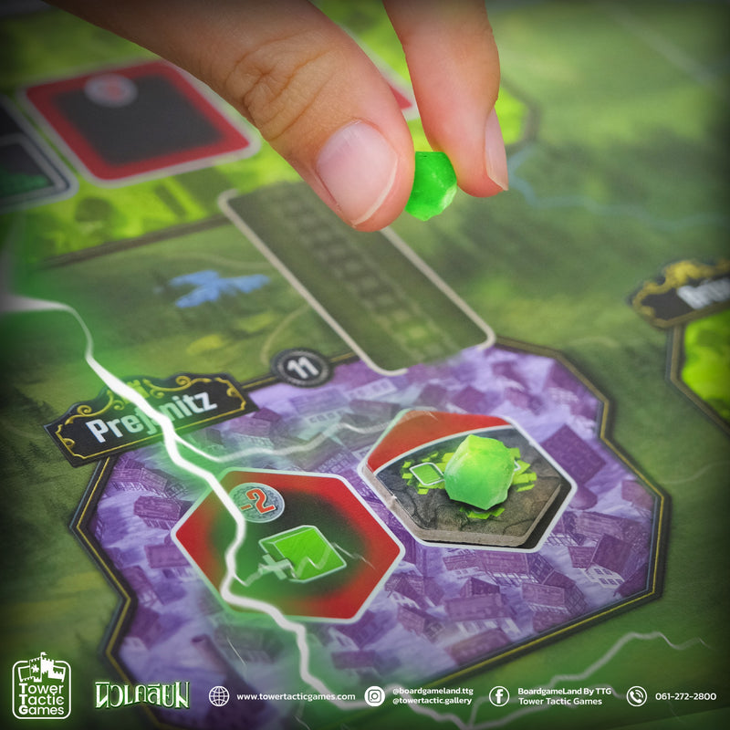 Load image into Gallery viewer, NUCLEUM: 3D Uranium Set (8 pcs) นิวเคลียม: ก้อนแร่ยูเรเนี่ยม (8 ก้อน)