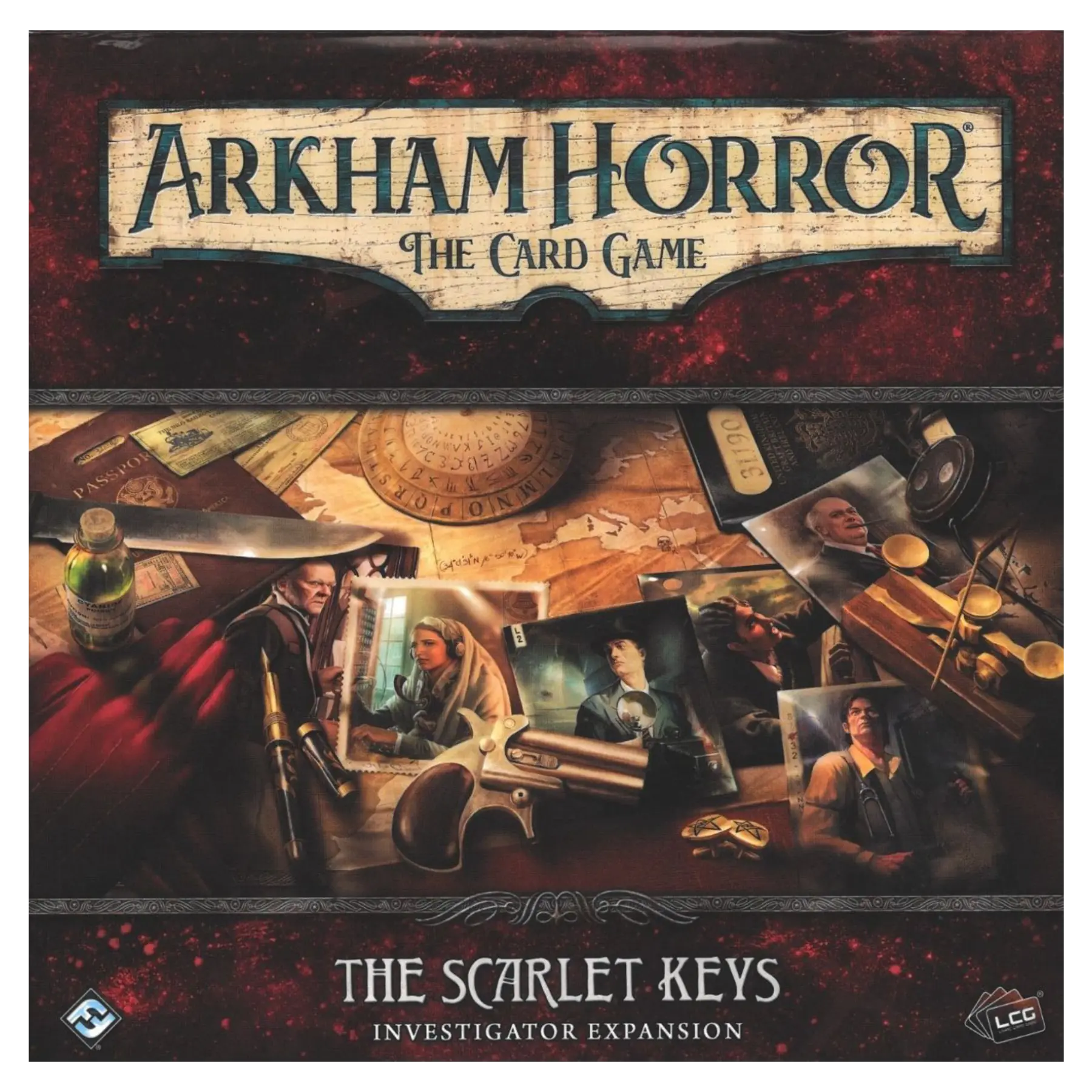 ARKHAM HORROR LCG : THE SCARLET KEYS INVESTIGATOR EXPANSION Tower Tactic Games ARKHAM HORROR LCG : THE SCARLET KEYS INVESTIGATOR EXPANSION Tower Tactic Games