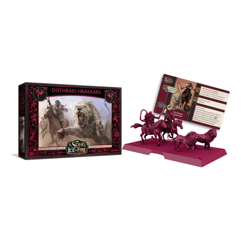 Load image into Gallery viewer, A SONG OF ICE & FIRE: DOTHRAKI HRAKKARS (EN/SCN/TCN)