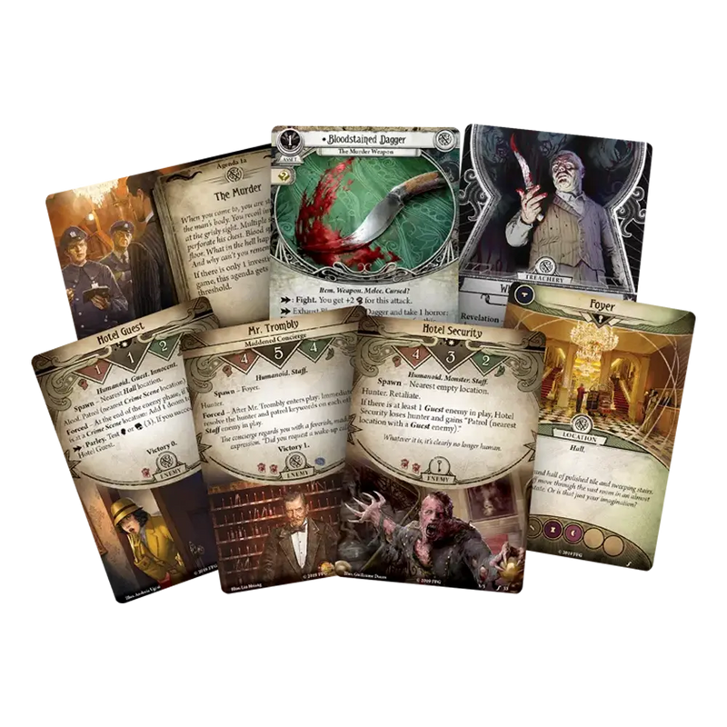Load image into Gallery viewer, ARKHAM HORROR LCG: MURDER AT THE EXCELSIOR HOTEL