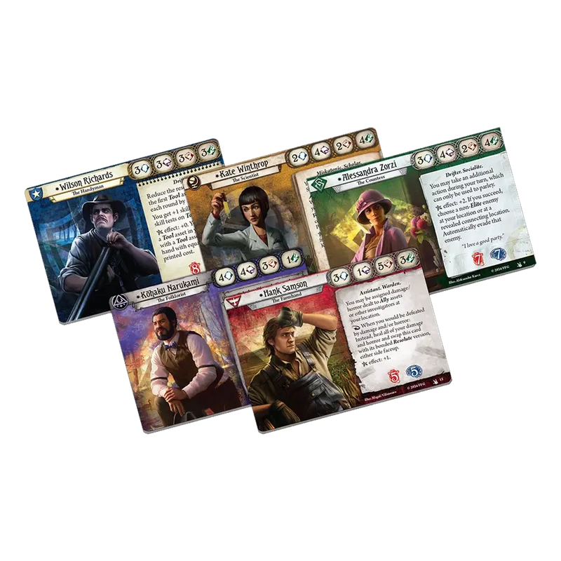 Load image into Gallery viewer, ARKHAM HORROR LCG: THE FEAST OF HEMLOCK VALE INVESTIGATOR EXPANSION EN