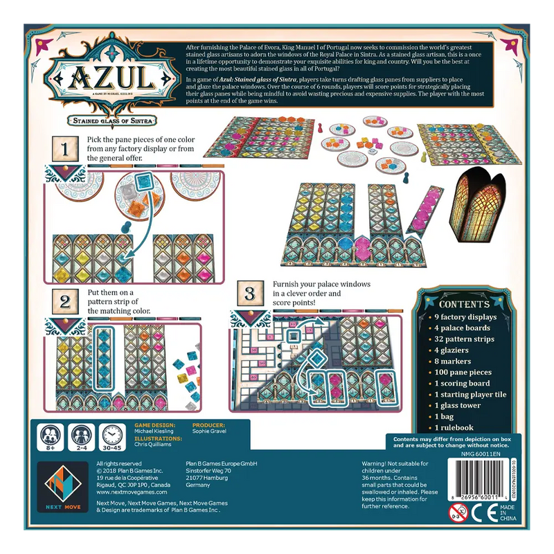 Load image into Gallery viewer, AZUL STAINED GLASS OF SINTRA EN