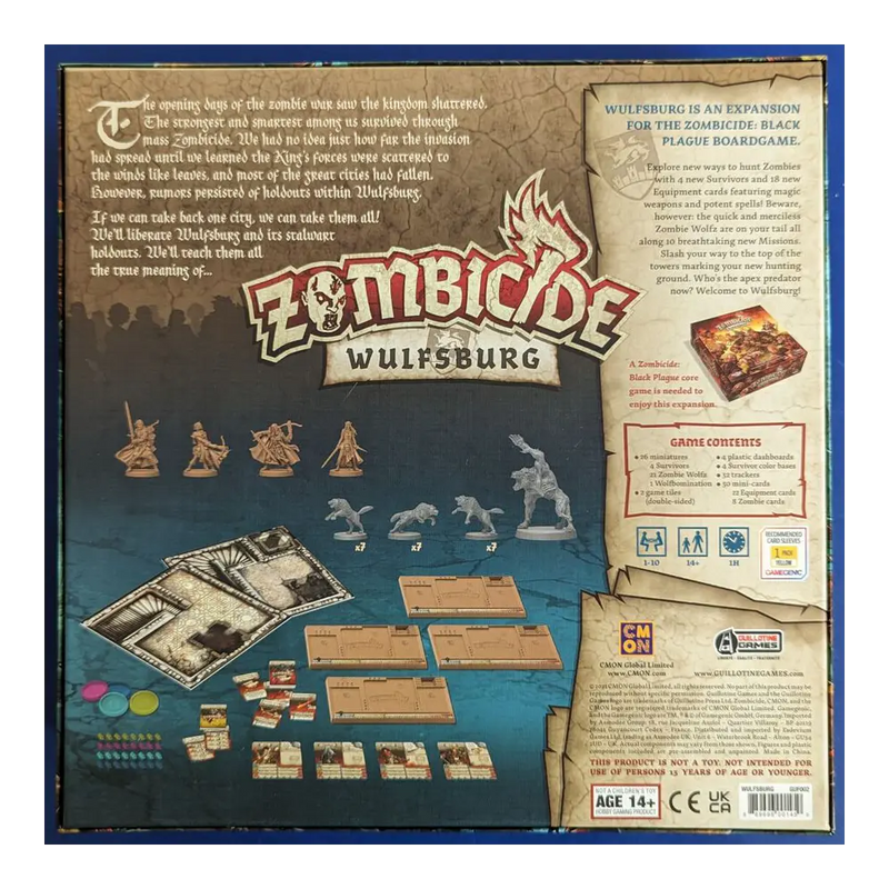 Load image into Gallery viewer, ZOMBICIDE BLACK PLAGUE: WULFSBURG EN