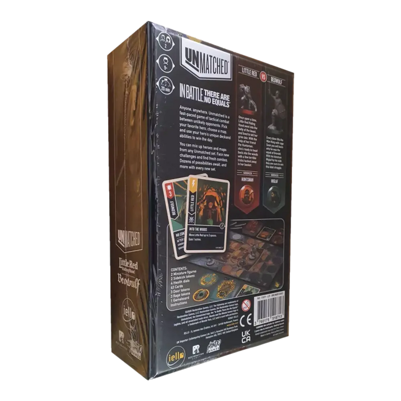 Load image into Gallery viewer, UNMATCHED: BEOWULF VS. LITTLE RIDING RED HOOD EN