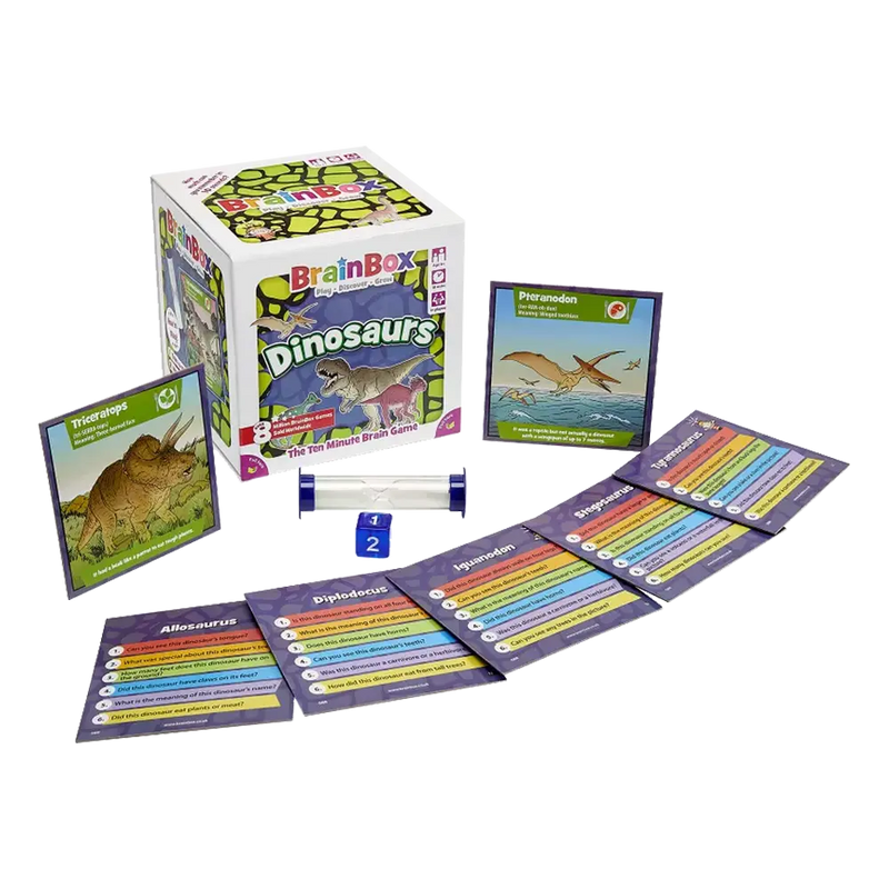 Load image into Gallery viewer, BRAINBOX DINOSAURS EN
