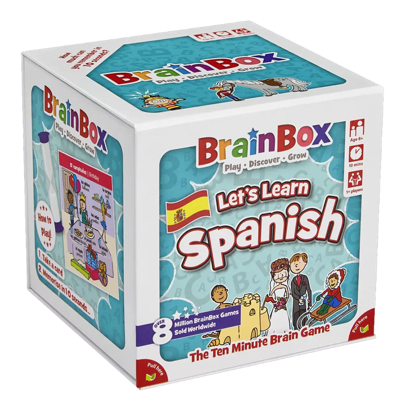 Load image into Gallery viewer, BRAINBOX LET'S LEARN SPANISH EN ES
