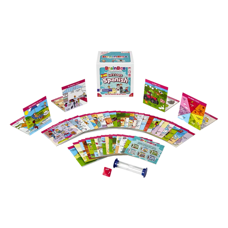 Load image into Gallery viewer, BRAINBOX LET'S LEARN SPANISH EN ES