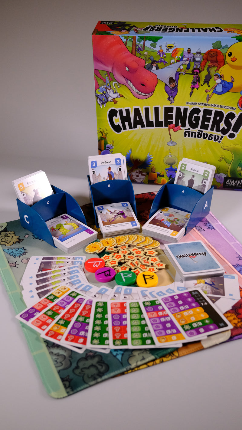 Load image into Gallery viewer, (BUNDLE SET) CHALLENGERS! ศึกชิงธง! TH + WINTER PLAYMAT