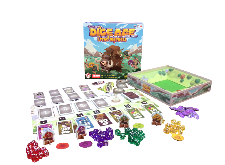 Load image into Gallery viewer, DICE AGE: THE HUNT นักล่ายุคหิน TH/EN/JP