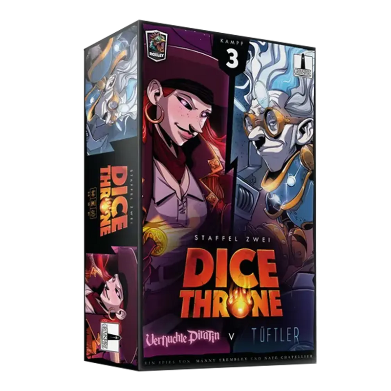 Load image into Gallery viewer, DICE THRONE: SEASON 2 BOX 3 CURSED PIRATE V ARTIFICER