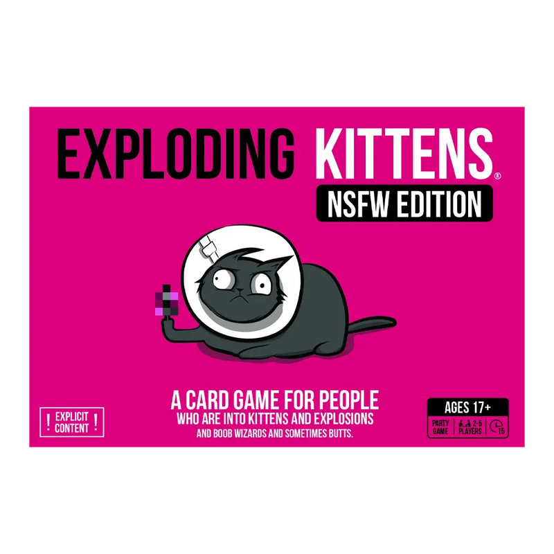 Load image into Gallery viewer, EXPLODING KITTENS NOT SAFE FOR WORK EN