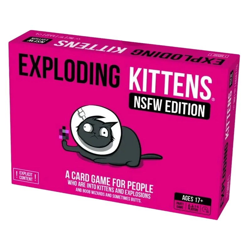 Load image into Gallery viewer, EXPLODING KITTENS NOT SAFE FOR WORK EN