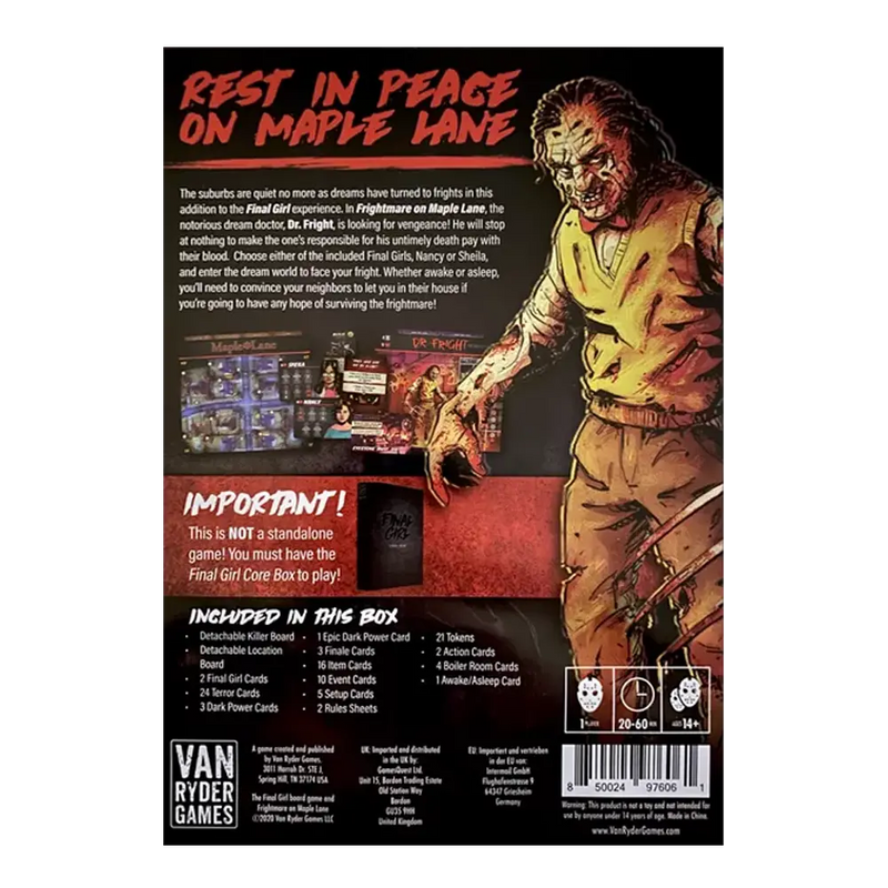 Load image into Gallery viewer, FINAL GIRL: FRIGHTMARE ON MAPLE LANE EN