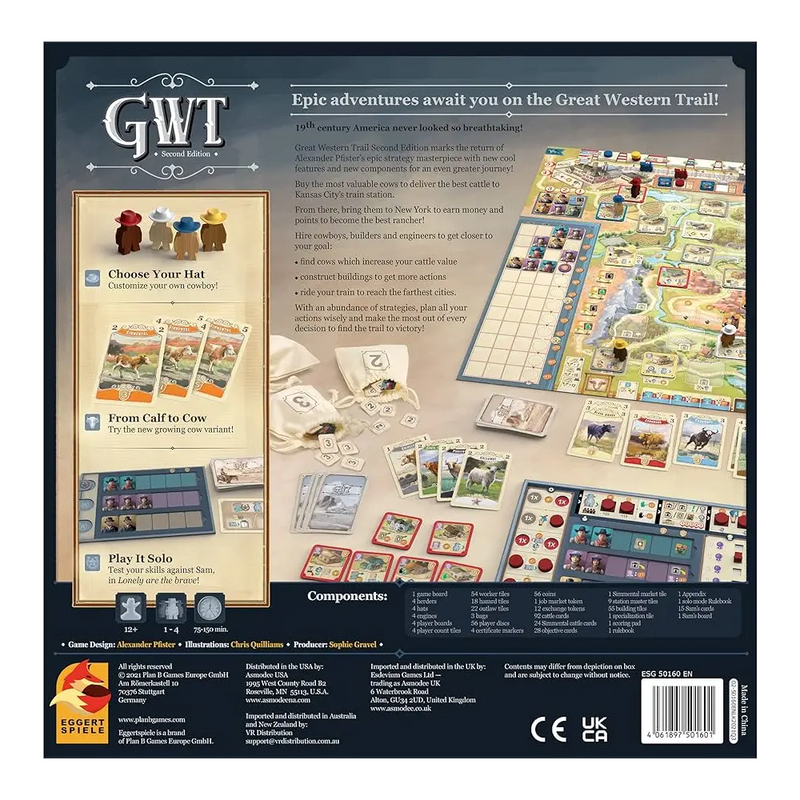 Load image into Gallery viewer, GREAT WESTERN TRAIL EN