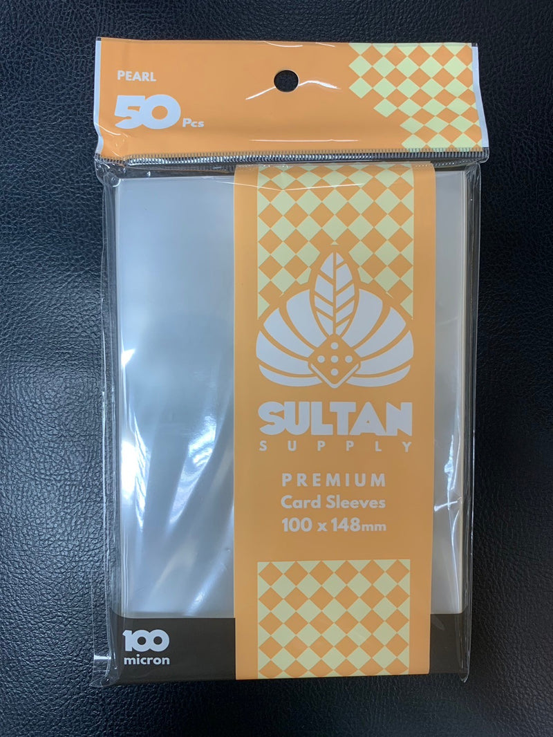 Load image into Gallery viewer, Sultan Supply: 50pcs 100 X 148mm (102x150) (Pearl) 100 micron Sleeves