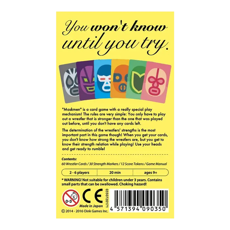 Load image into Gallery viewer, MASKMEN EN