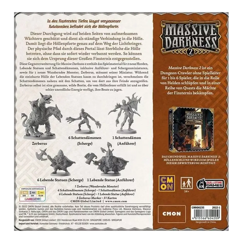 Load image into Gallery viewer, MASSIVE DARKNESS 2: ENEMY BOX - GATES OF HELL EN