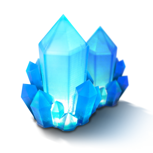 พิเศษ 3D Crystal Token