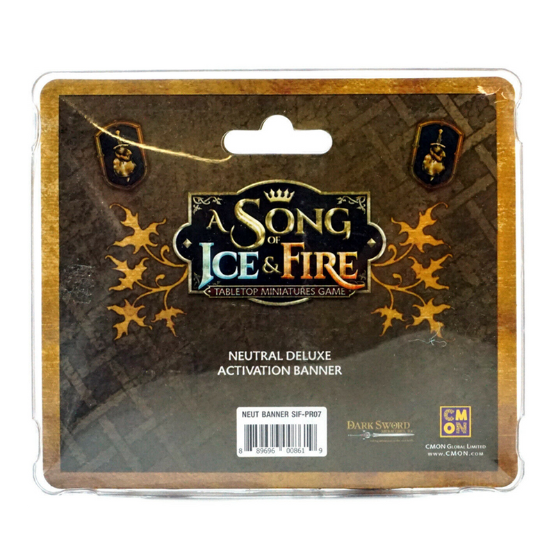 Load image into Gallery viewer, A SONG OF ICE & FIRE: NEUTRAL DELUXE ACTIVATION BANNER