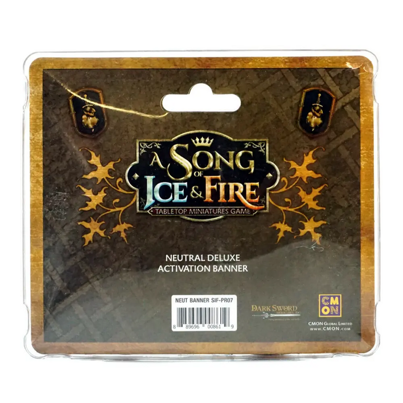 Load image into Gallery viewer, A SONG OF ICE & FIRE: NEUTRAL DELUXE ACTIVATION BANNER