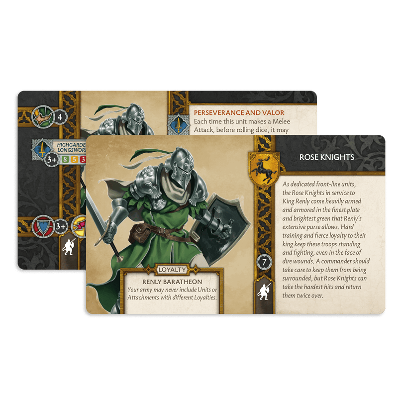 Load image into Gallery viewer, A SONG OF ICE & FIRE: ROSE KNIGHTS (EN/SCN)