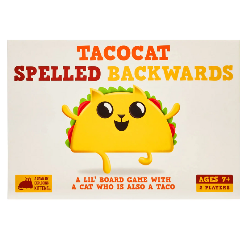 Load image into Gallery viewer, TACO CAT: SPELLED BACKWARDS EN