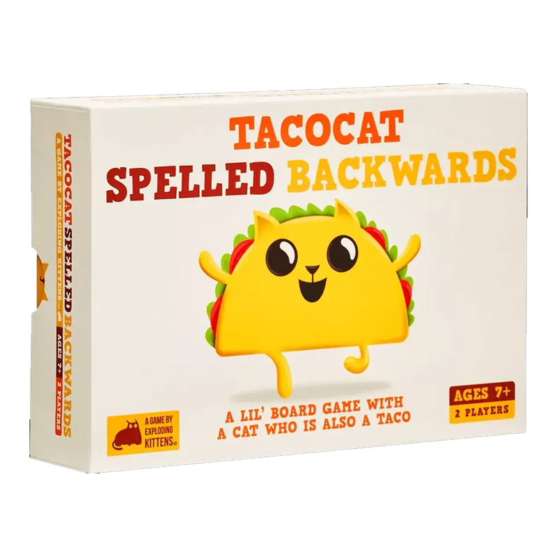 Load image into Gallery viewer, TACO CAT: SPELLED BACKWARDS EN
