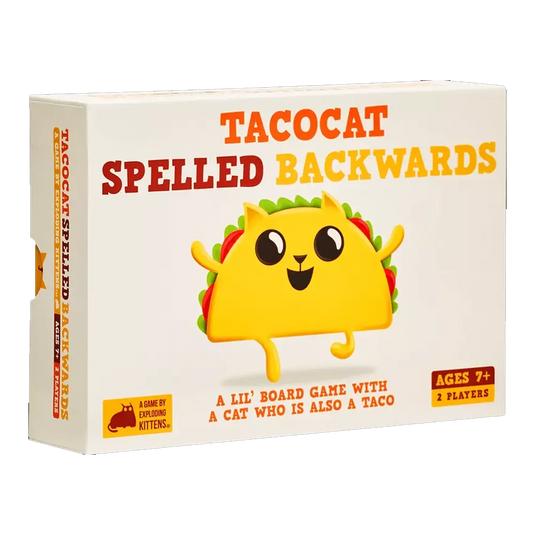 TACO CAT: SPELLED BACKWARDS EN