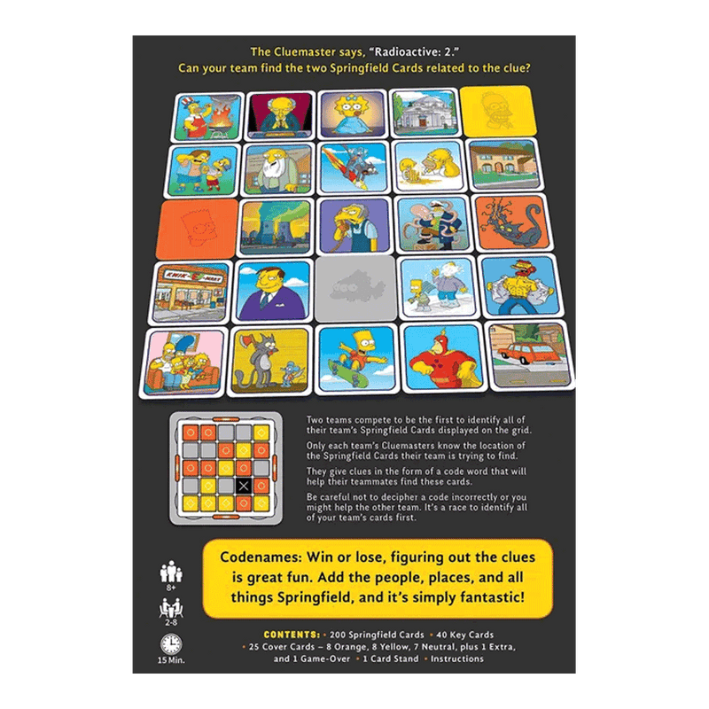 Load image into Gallery viewer, CODENAMES: THE SIMPSONS FAMILY EDITION EN
