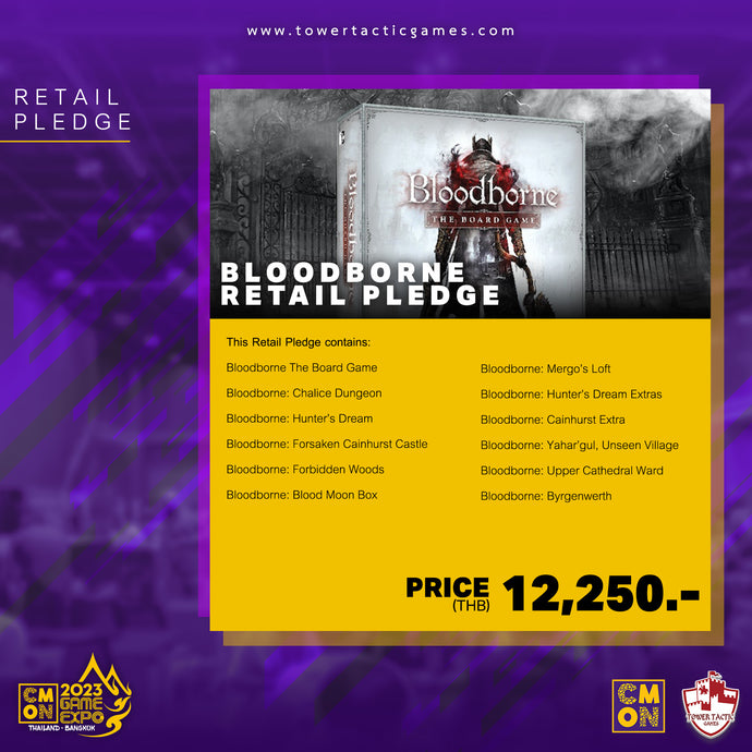 BLOODBORNE: THE BOARD GAME RETAIL PLEDGE EN
