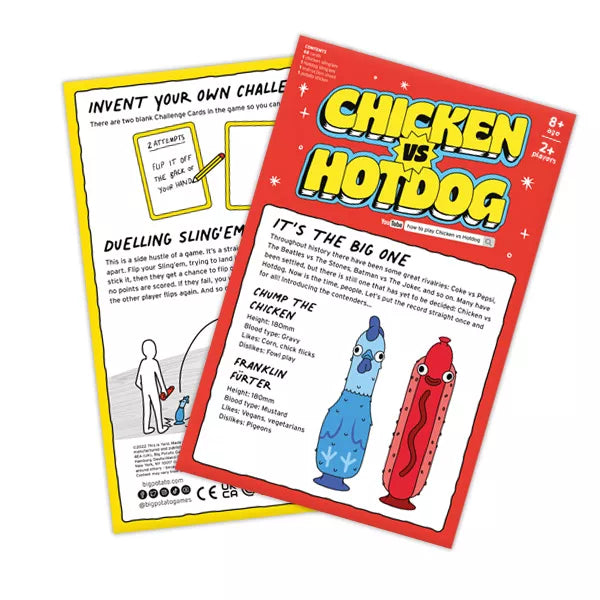 Load image into Gallery viewer, CHICKEN VS HOTDOG EN