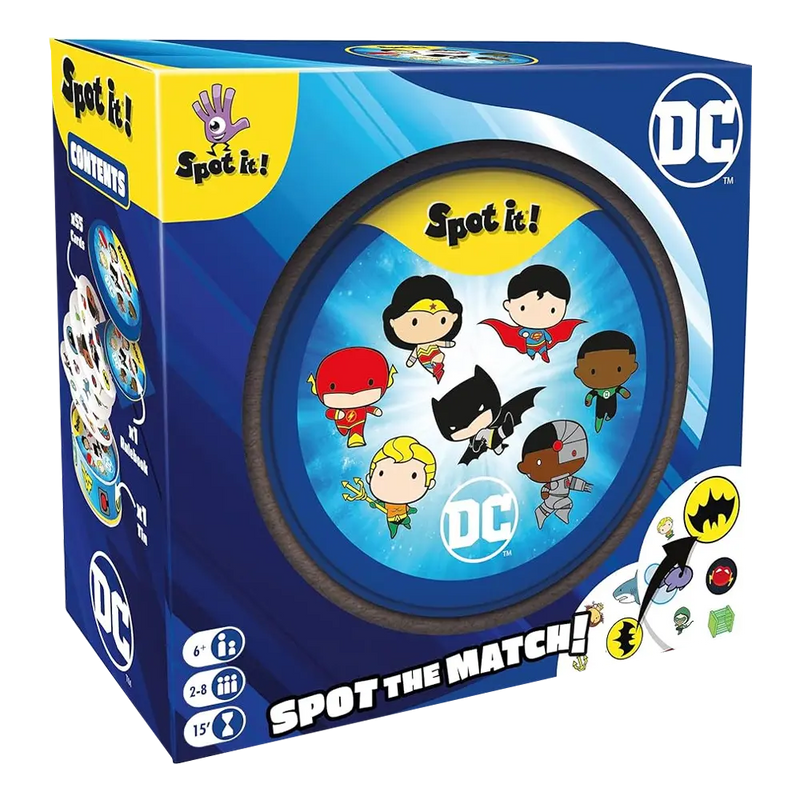 Load image into Gallery viewer, DOBBLE DC UNIVERSE COMICS EN