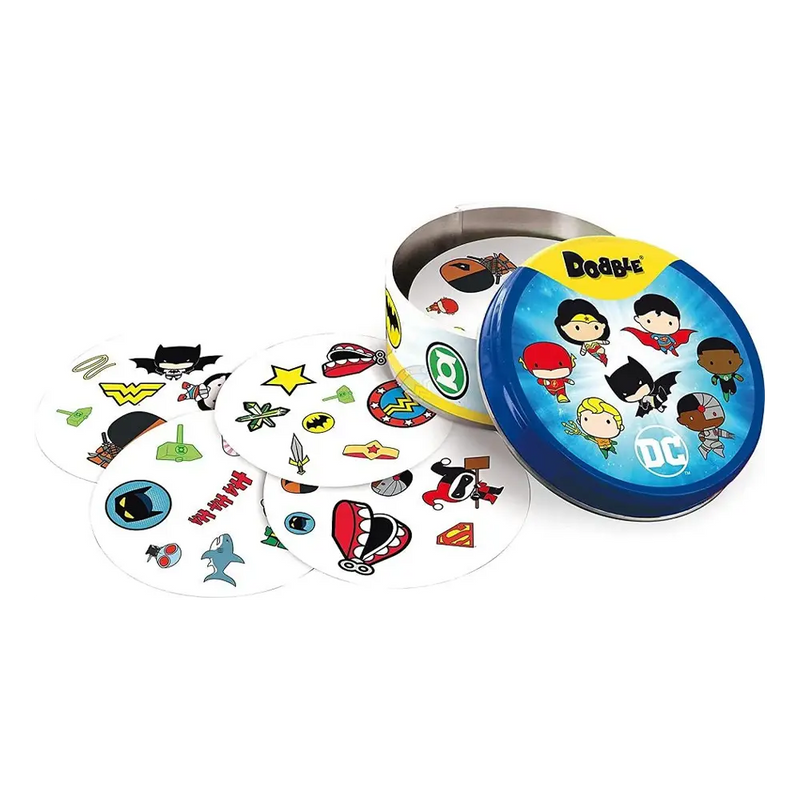 Load image into Gallery viewer, DOBBLE DC UNIVERSE COMICS EN