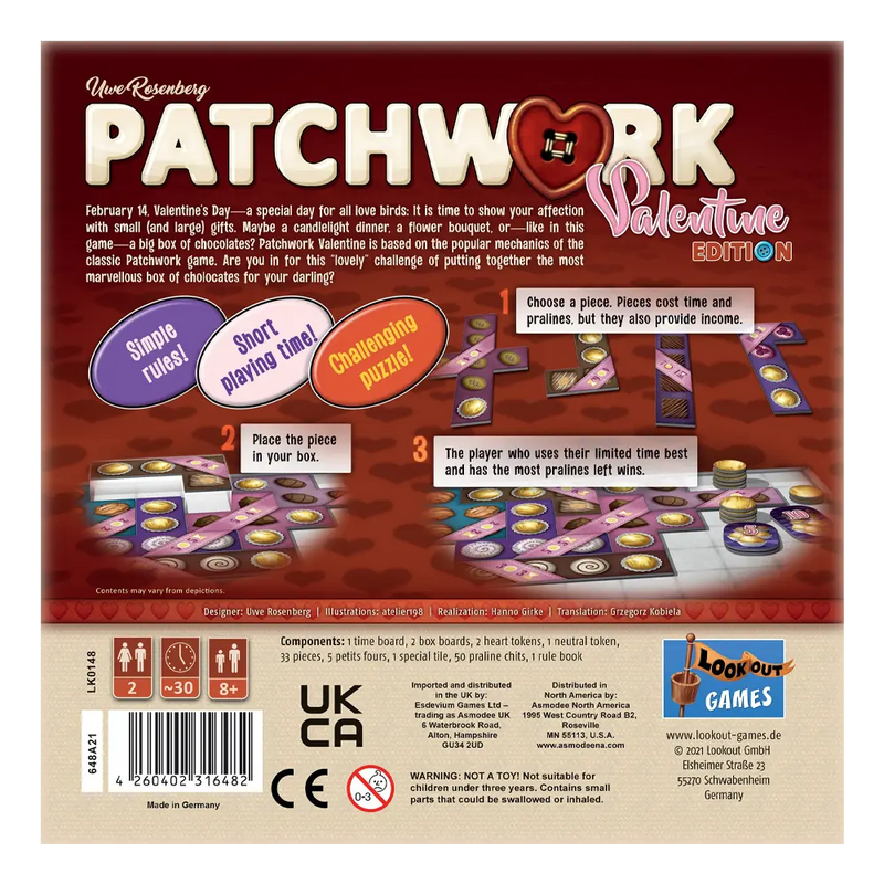 Load image into Gallery viewer, PATCHWORK VALENTINE EN