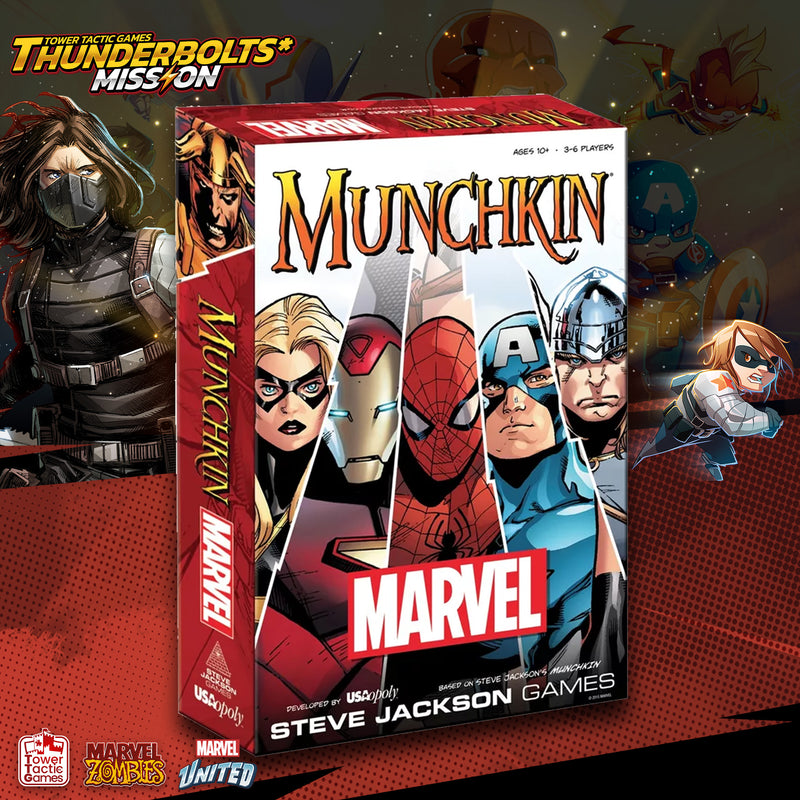 Load image into Gallery viewer, MUNCHKIN: MARVEL EDITION EN