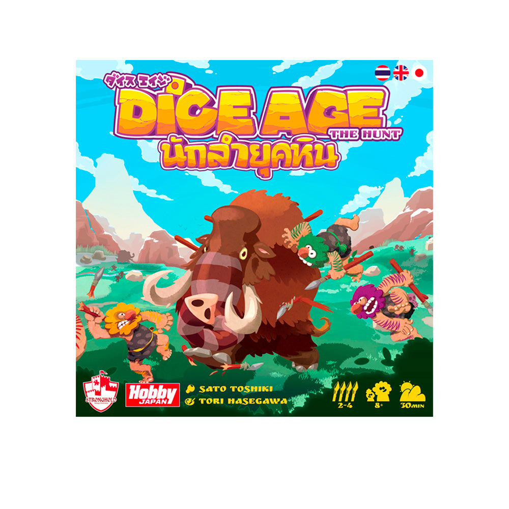 DICE AGE THE HUNT นักล่ายุคหิน TH/EN/JP Tower Tactic Games