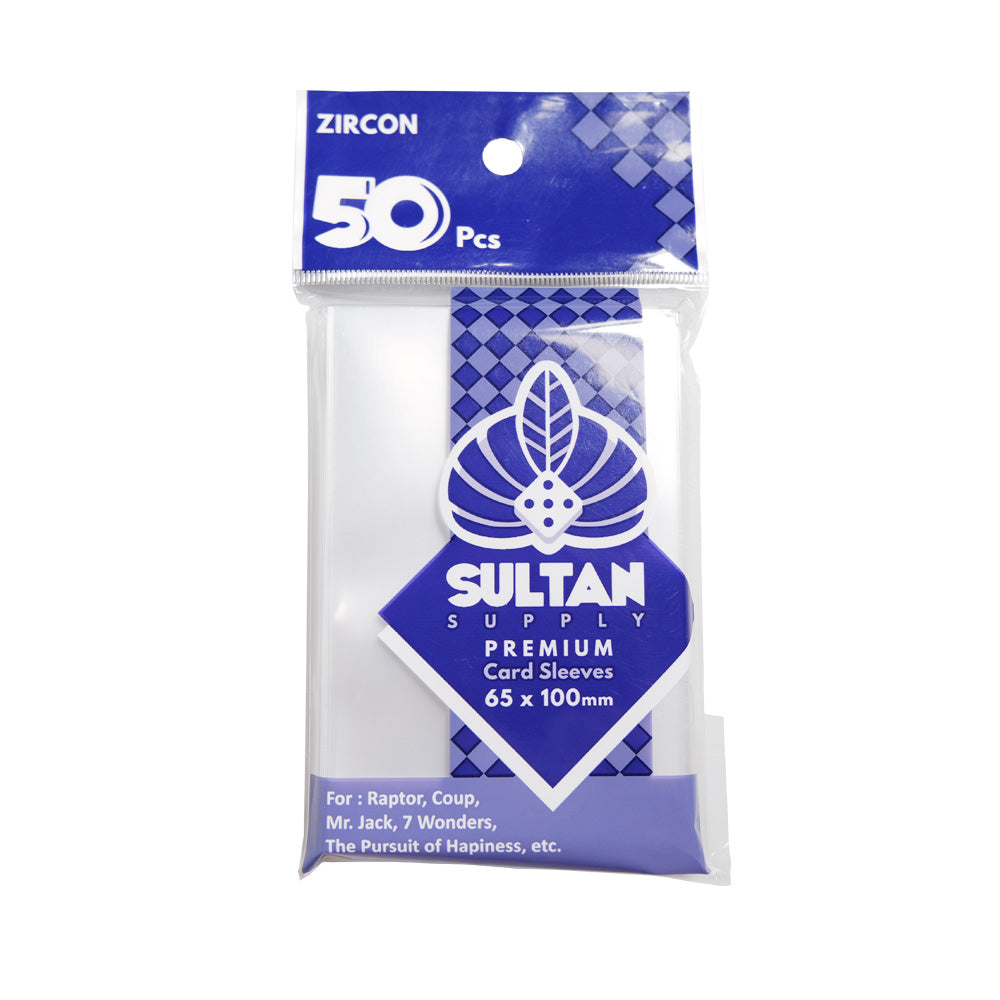 coup card sleeves SLEEVES SULTAN ZIRCON ซองใส่การ์ด ขนาด 65x100 มม. (50 pcs) – Tower Tactic  Games