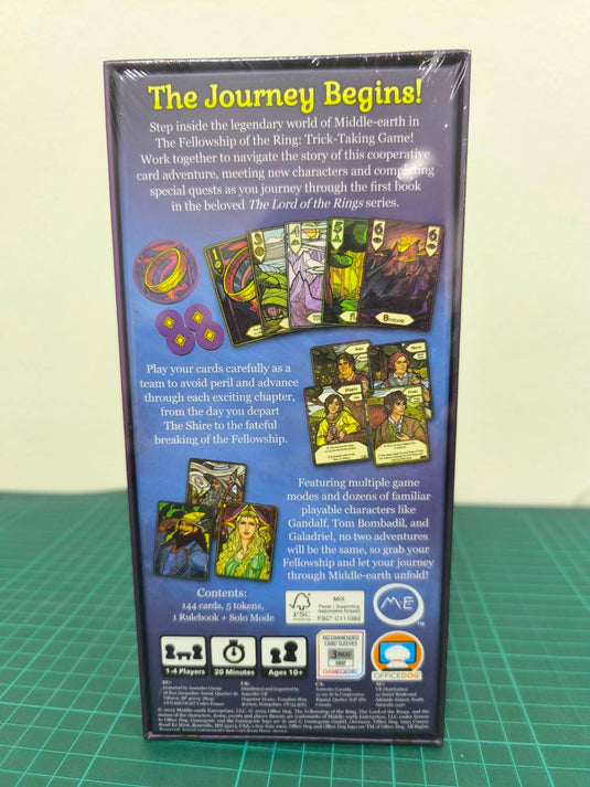 THE FELLOWSHIP OF THE RING TRICK TAKING GAME EN