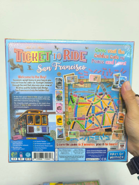 TICKET TO RIDE SAN FRANCISCO EN