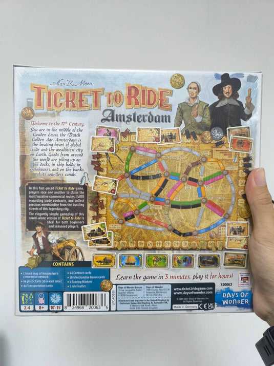 TICKET TO RIDE AMSTERDAM EN
