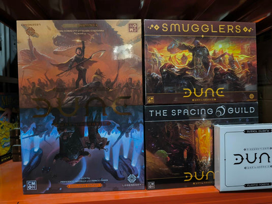DUNE: WAR FOR ARRAKIS CARRYALL SET + Playmat+Plastic token