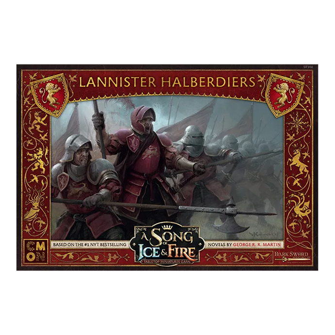 A SONG OF ICE & FIRE: LANNISTER HALBERDIERS