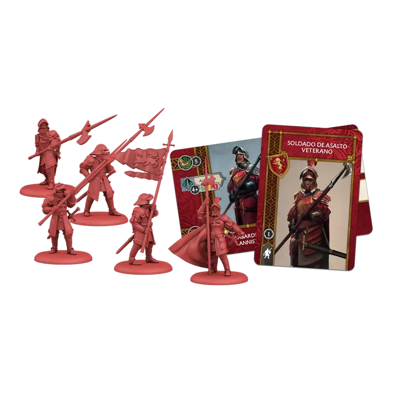 Load image into Gallery viewer, A SONG OF ICE &amp; FIRE: LANNISTER HALBERDIERS
