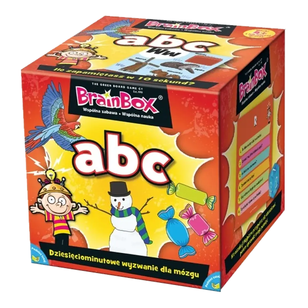 Abc Box Games BRAINBOX ABC EN – Tower Tactic Games