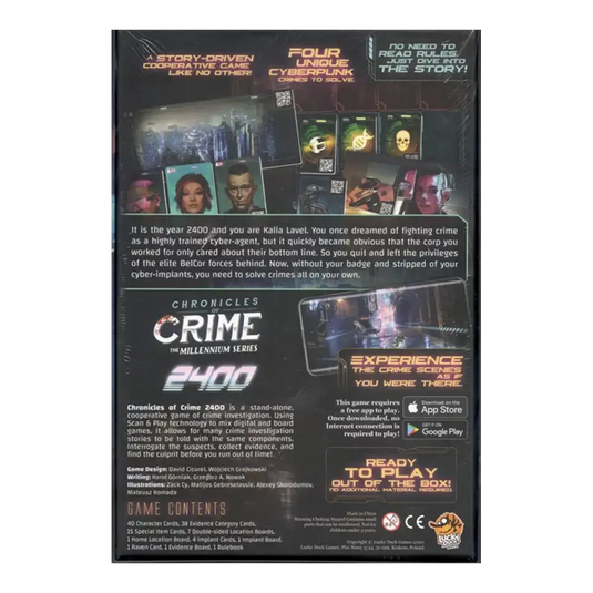 CHRONICLES OF CRIME: 2400 EN