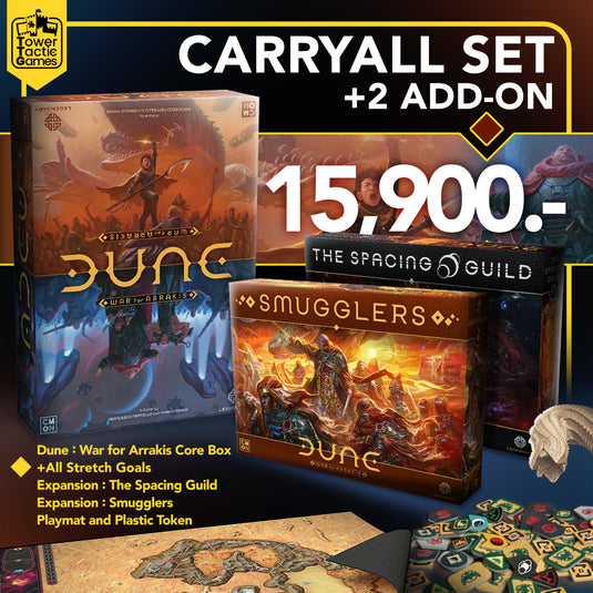 DUNE: WAR FOR ARRAKIS CARRYALL SET + Playmat+Plastic token