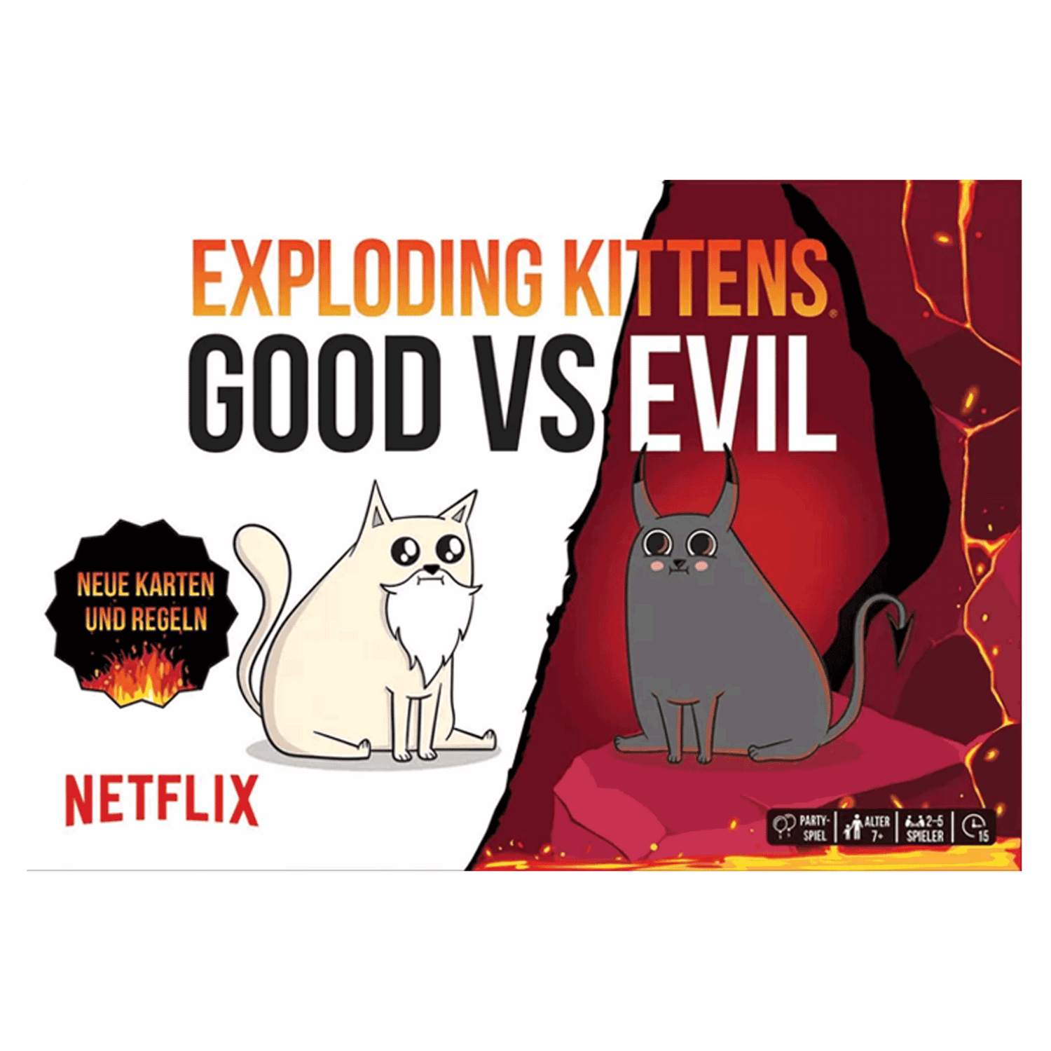 Exploding Video Game Characters EXPLODING KITTENS GOOD VS EVIL EN – Tower Tactic Games